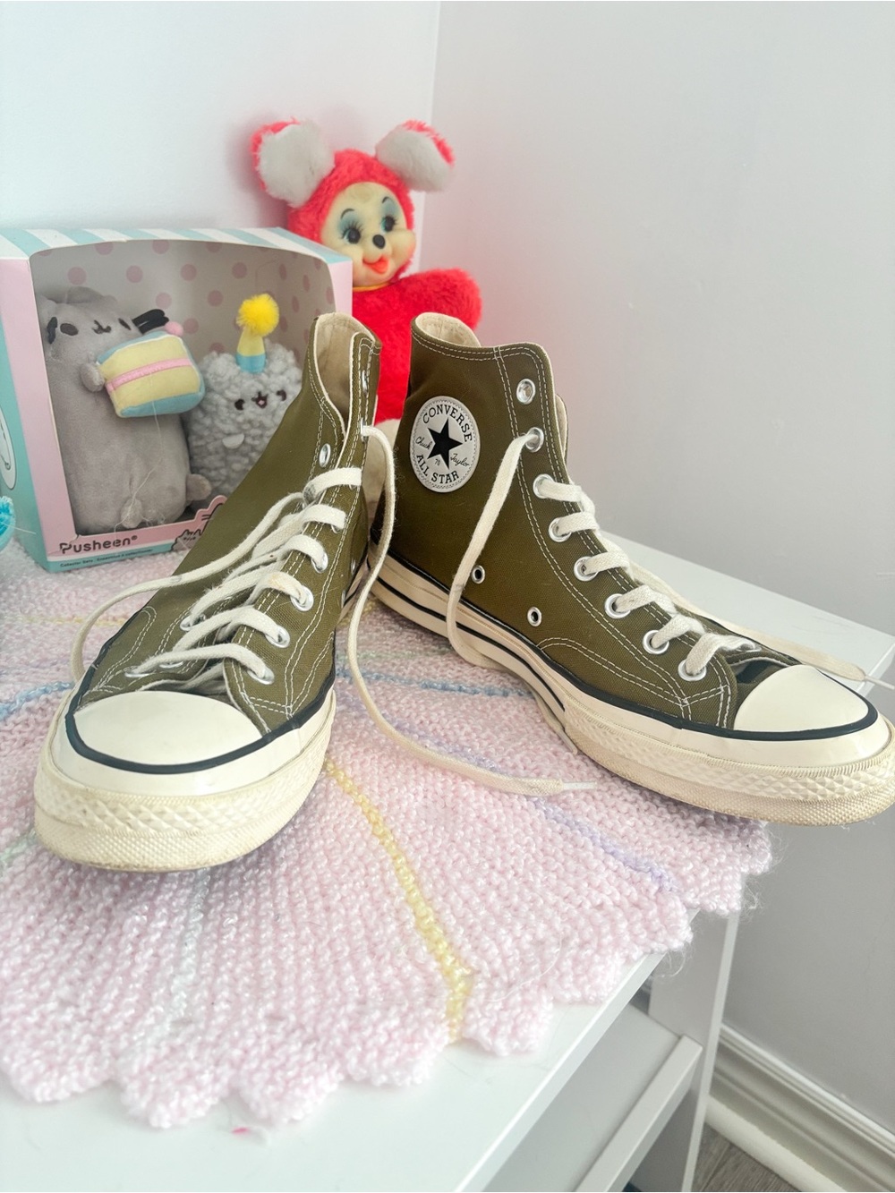 green converse chuck 70 high tops